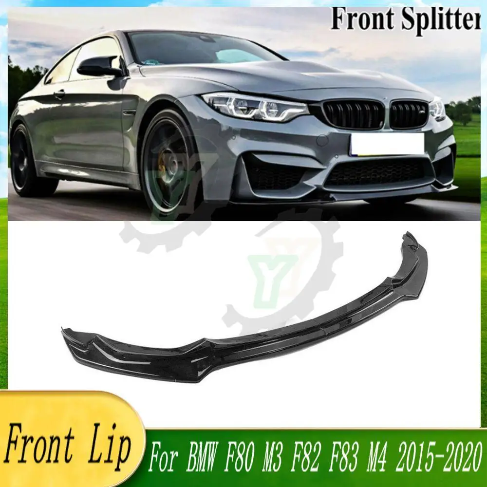 Car Front Bumper Spoiler Cover Lip Lower Splitter Trim Surround Plate For BMW F80 M3 F82 F83 M4 2015 2016 2017 2018 2019 2020 |