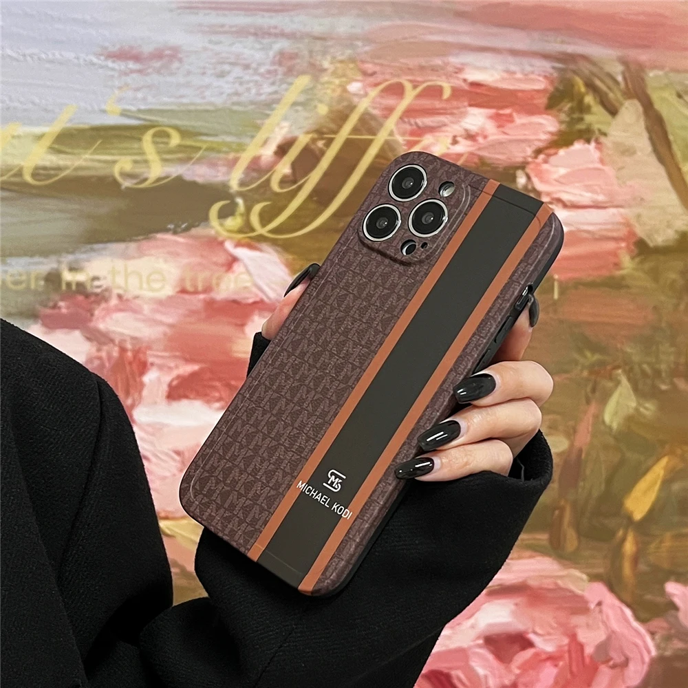 Luxury Brand Square Leather Phone Case For Iphone 11 Case 12 13 14 Pro Max  X Xs Max Xr 6 7 8 Plus Se Shockproof Soft Back Covers - Mobile Phone Cases  & Covers - AliExpress