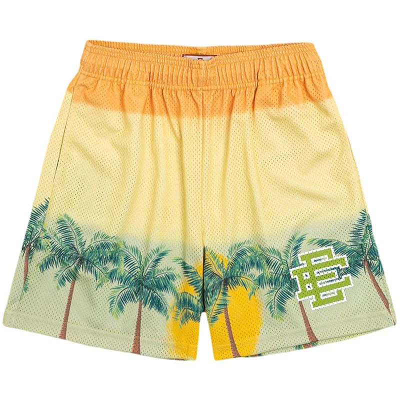 Eric Emanuel EE Camo Vacation Shorts - Mesh Gym and Basketball Shorts for Summer Fashion 2