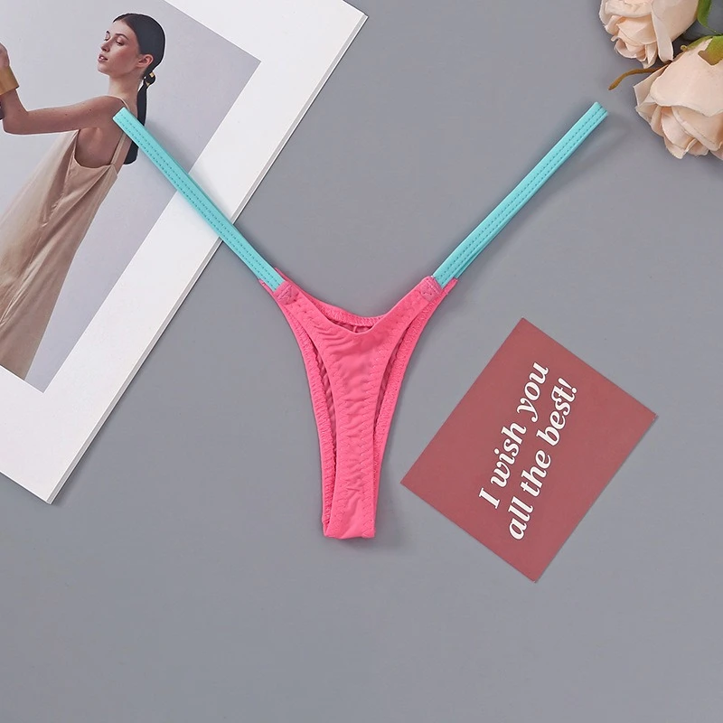 عميق الخامس المرأة ثونغ الكلاسيكية T السراويل رقيق...