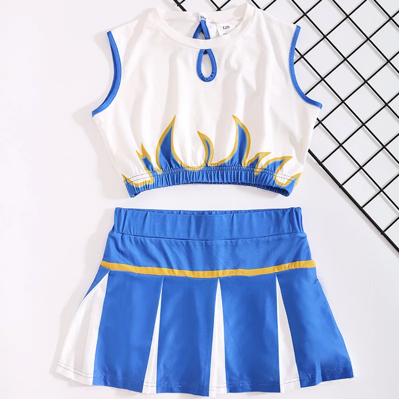 Children's Sportswear Gymnastics Cheerleading Performance Uniform Student Sports Meet Cheerleading Performance Uniform