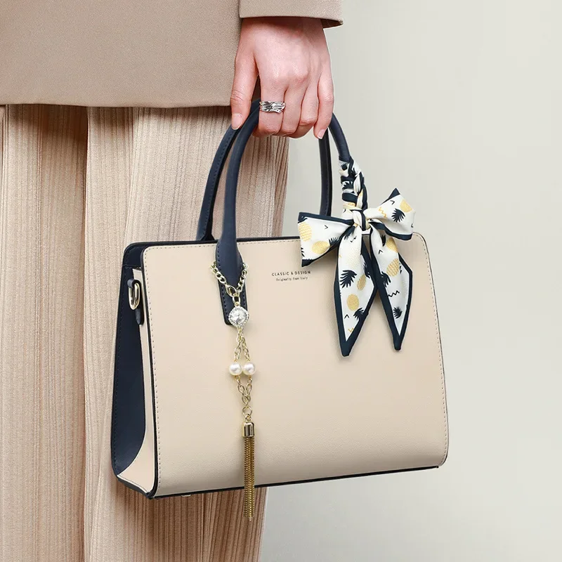 

Новинка 2024, женская сумка, сумка из натуральной кожи, вместительная сумка через плечо, роскошные сумки, дизайнерские роскошные сумки