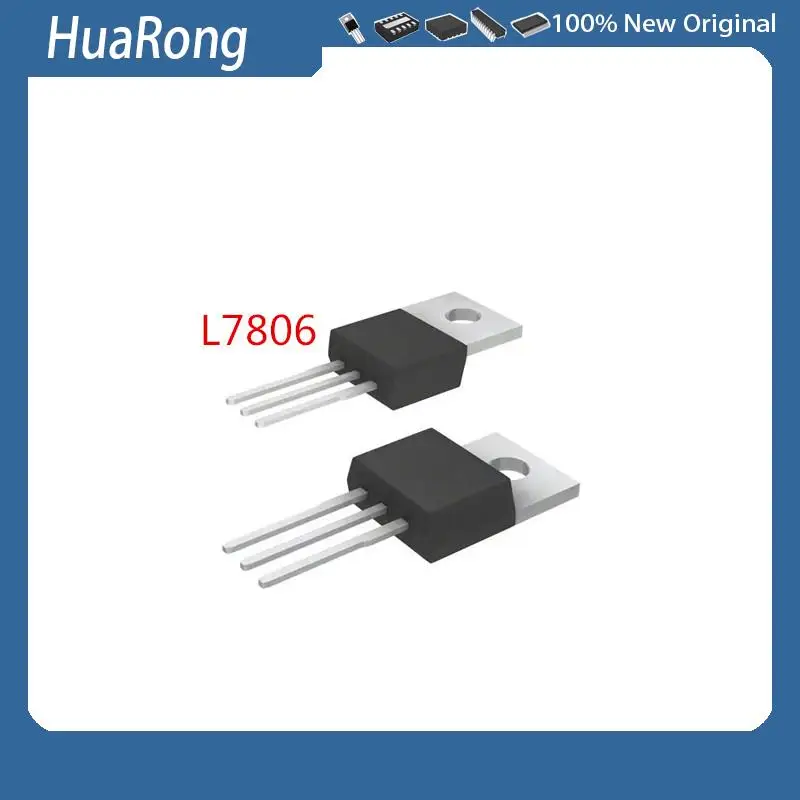 

50PCS/LOT L7806 L7806CV LM7806 1.5A 6V TO-220 D1694 2SD1694 60V 3A TO-126