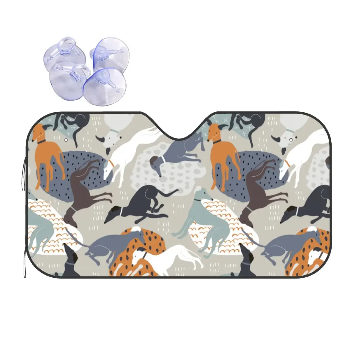 

Солнцезащитный козырек Greyhounds, 70x130 см