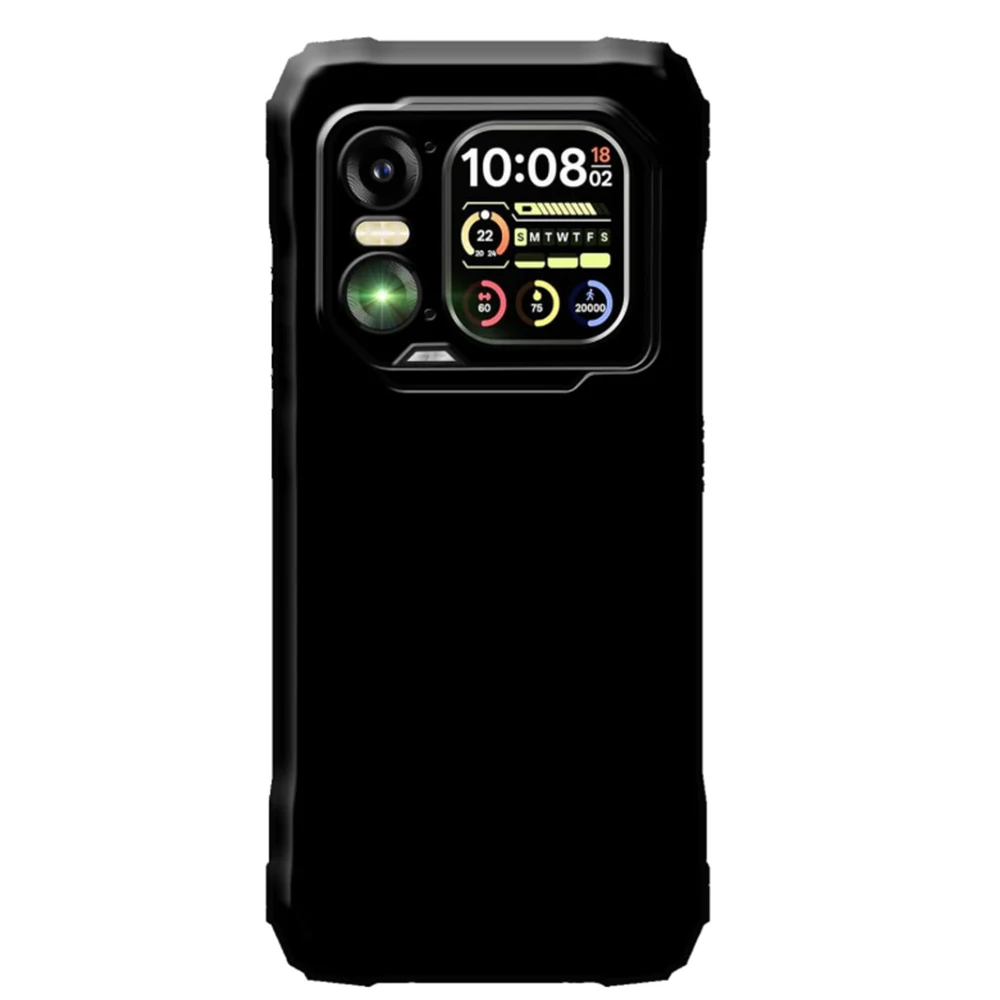 Black Transparent Soft TPU Protective Phone Case Cover