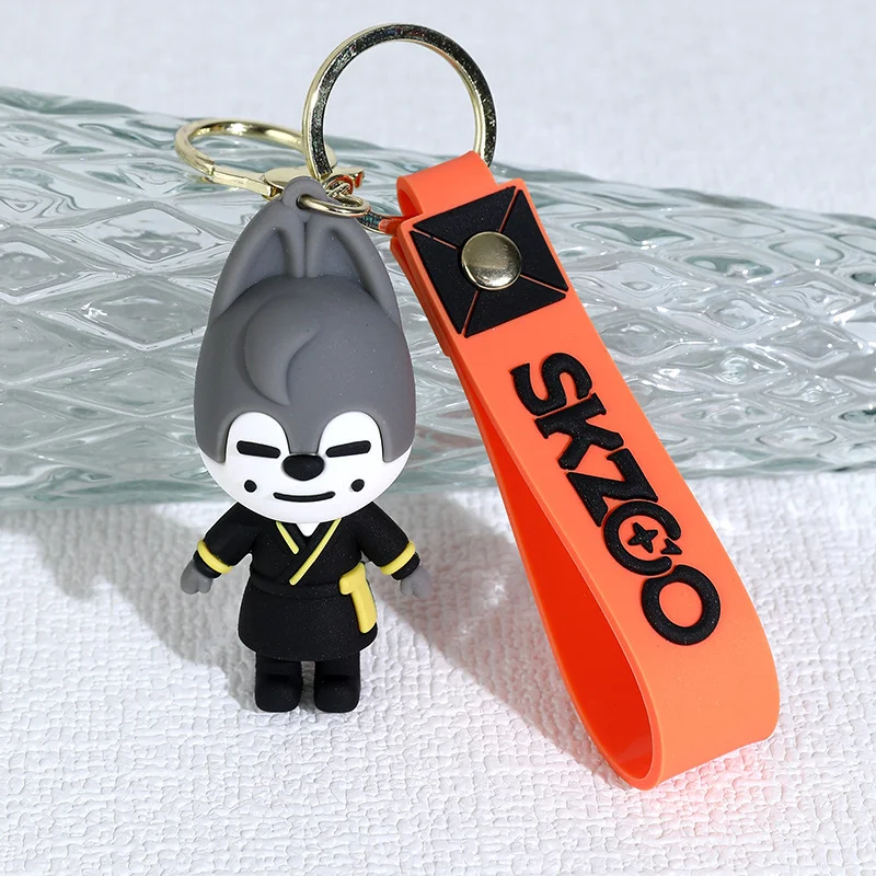 SKZOO Cute Doll Keychain stray kids keychain Cute and exquisite backpack car Stray Kids accessories pendant birthday gift plush keychain,key chain,bunny keychain,balloon dog keychain,backpack decoration