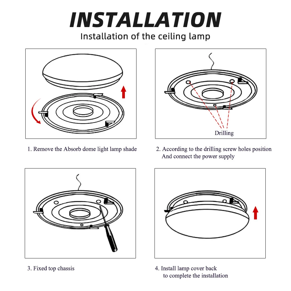 12W 24W 36W 45W LED 모듈 광원 칩 천장 조명 LED 구슬 자석으로 설치 실내 조명 AC220V 6500K