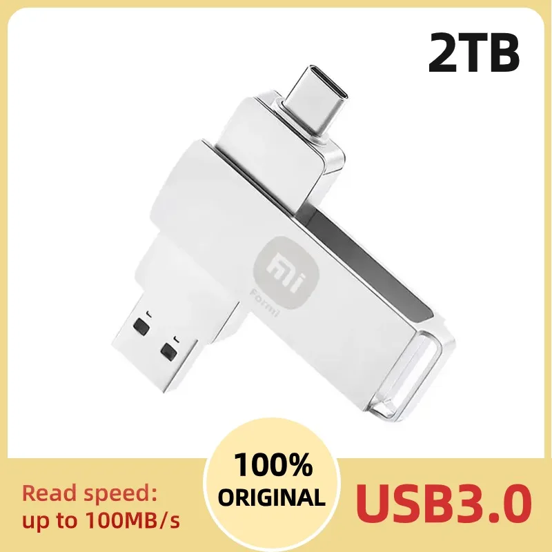 Otg 2Tb Pen Drive Usb 3.0 Mini Metal Usb Memory Stick Ssd 1Tb 512Gb Chiavette Usb 128Gb Pendrive Ad Alta Velocità U Disk Per Pc/Tv