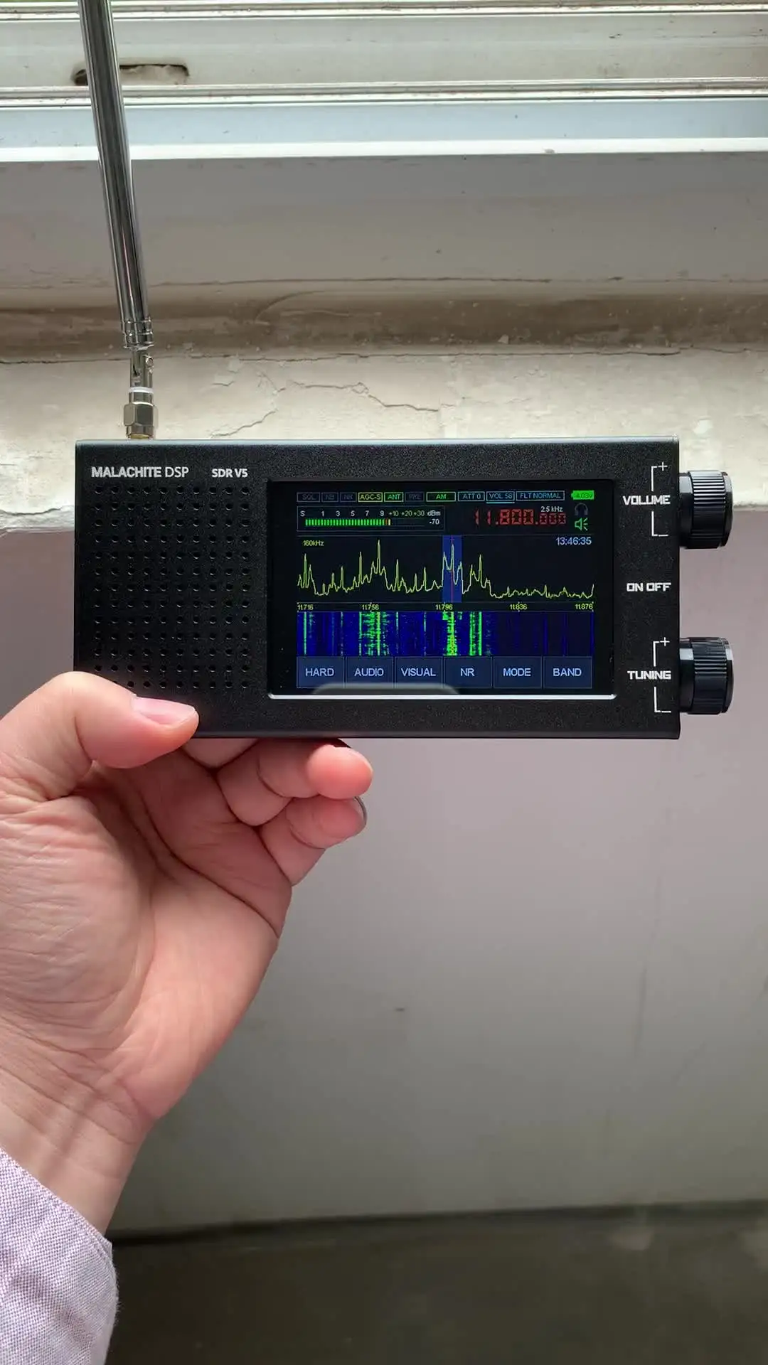 MALACHITE DSP SDR V5 美品　sdr dspラジオ MALACHITE DSP SDR V5 美品 sdr dspラジオ MALACHITE DSP SDR V5
