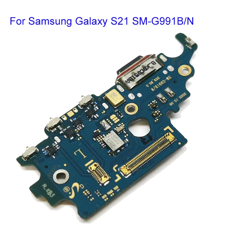 

USB Charging Microphone Board Dock Port Flex Cable For Samsung Galaxy S21FE Plus Ultra G991B G996U Repair Replacement Parts