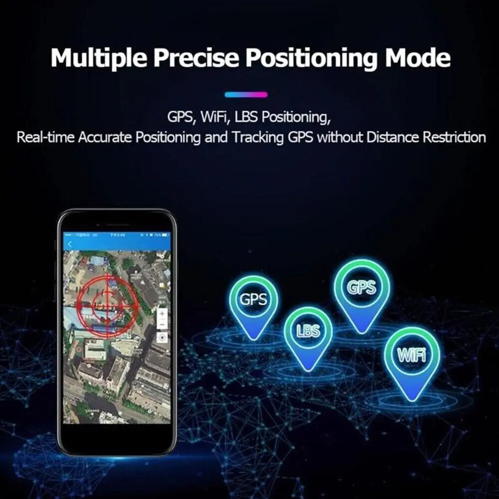 GPS Tracker for Vehicles Precise Real Time Tracking Devices Coverage Tracker Device for Kids Car Hidden Assets Elderly
