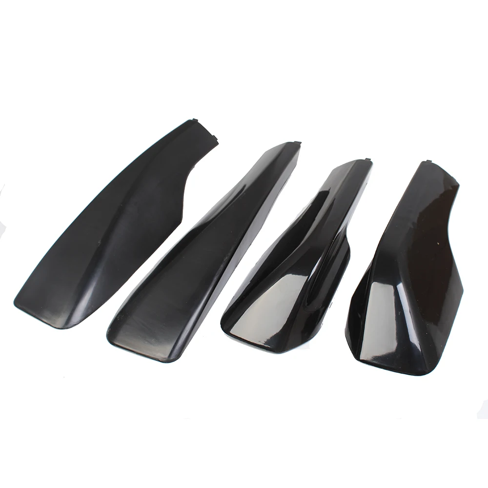 Roof Rails Rack End Cover Shell car exterior parts 4PCS For TOYOTA RAV4 RAV4 XA20 2001 2001 2003 2004 2005 Black Replacement Cover Shell