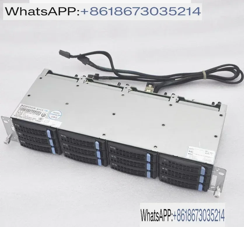 12 bay 3.5-inch 6Gb hard drive cage 12Gb storage Black hot swappable series chassis