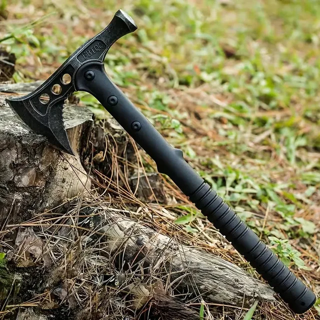 1 Portable Axe, Multifunctional Survival Axe, Pointed Axe, Hammerhead Axe, Chili Axe, Sharp, with a High Toughness Handle 5