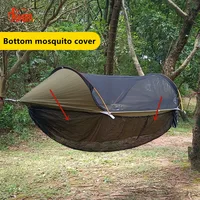2025 Traveler  hammock bottom mosquito cover outdoor hammock detachable mosquito net camping hammock quick opening mosquito net 1