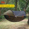 Traveler  hammock bottom mosquito cover outdoor hammock detachable mosquito net camping hammock quick opening mosquito net 1