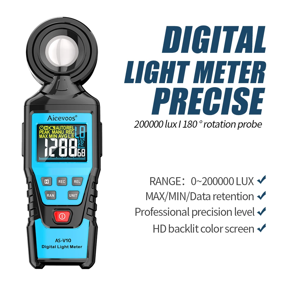 Lumens Measurement | Illuminance Tester | Illuminance Meter | Lumen ...