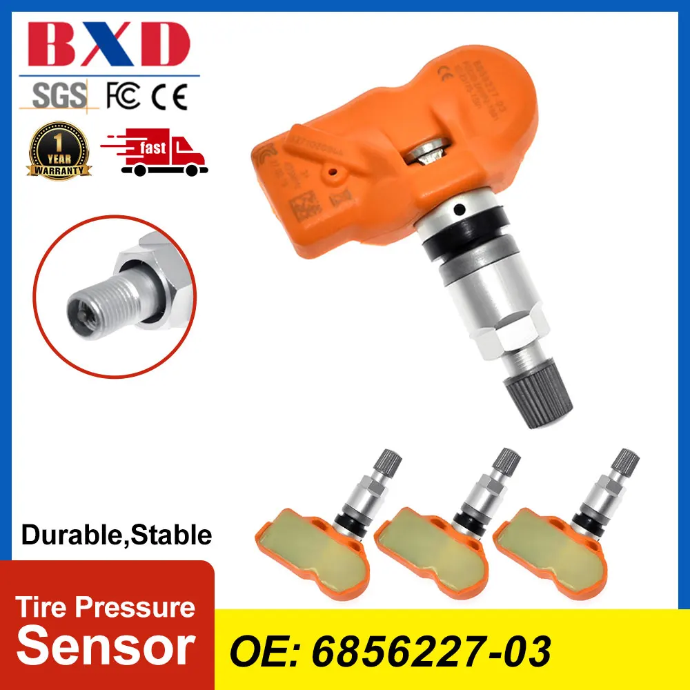 1-4PCS-TPMS-Tire-Pressure-Monitor-Sensor-6856227-03-For-BMW-E88-E82-F10 ...