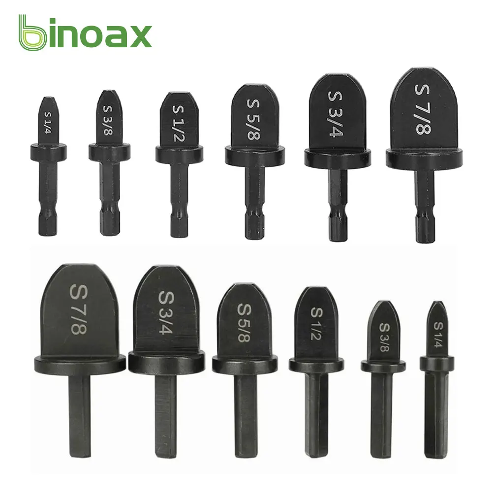 

Binoax 5/6pcs Copper Tube Pipe Expander Set Air Conditioner Conditioning Swaging Drill Bit Tool 7/8 3/4 5/8 1/2 3/8 1/4 Inch