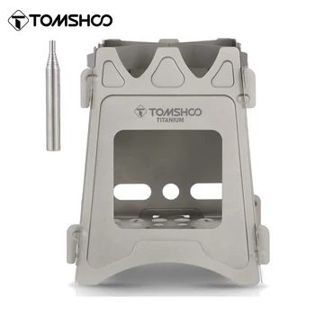 Portable Titanium Wood Camping Stove 1