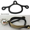 1 Pair Spurs Belt Tie Down Strap Rubber Spur Straps Or Training Horse Black Gel Spur Tie Down Strap 15x10cm Equestrian Equipment 1