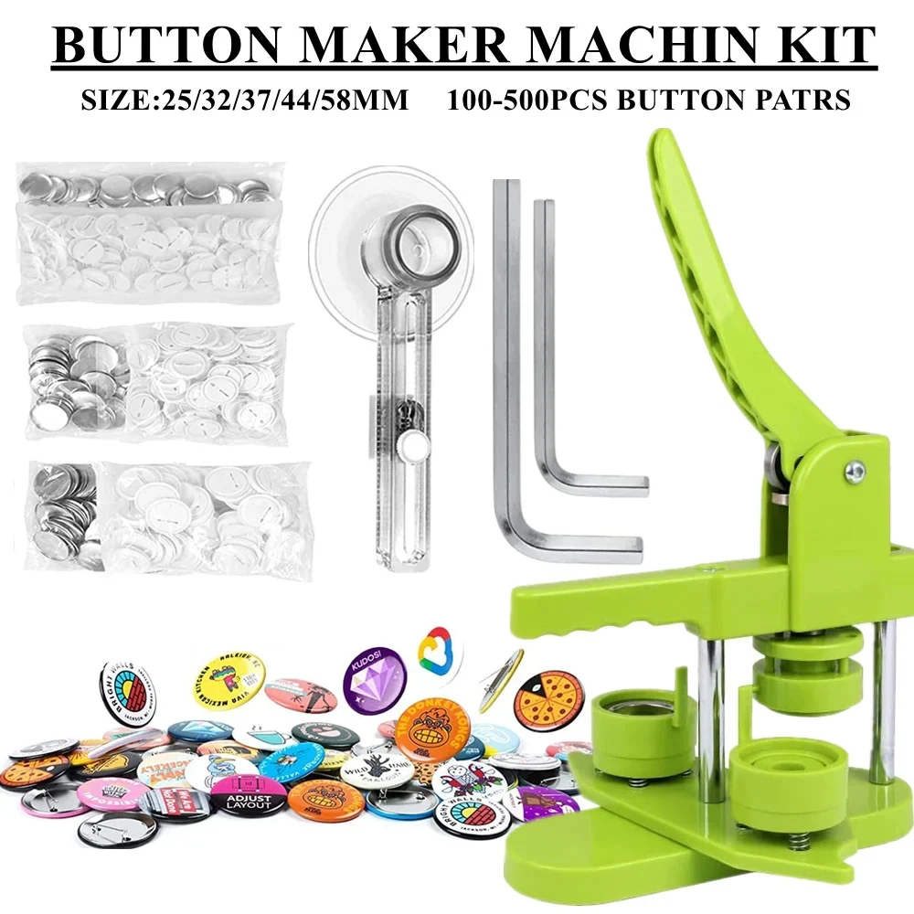 Máquina Para Hacer Insignias, Máquina Para Hacer Botones, Br | Cuotas