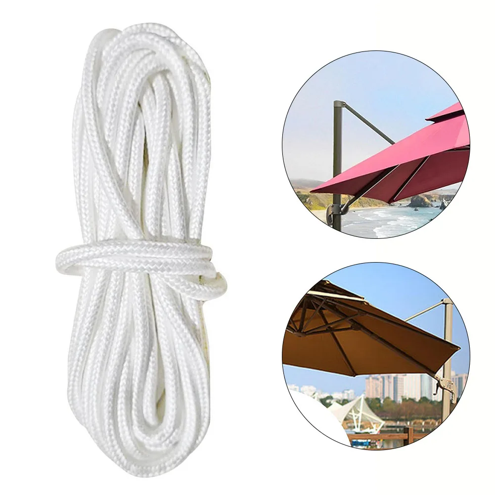 Versatile Roope Parasol Accessories Replacement Cord Patio Umbrella Cord 1pc For Picnic Patio Table Beach High-quality Nylon