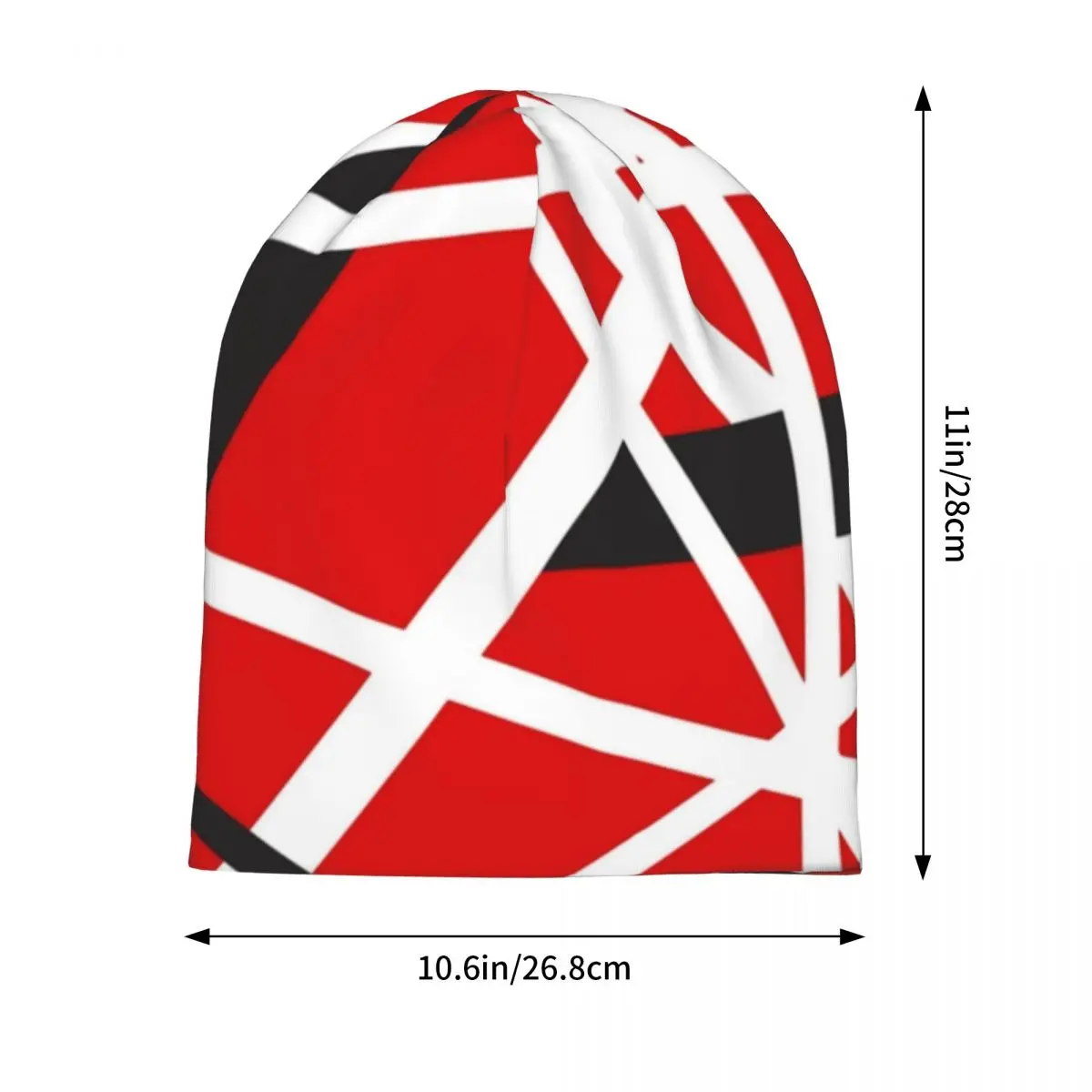 Van Halen Beanie Hats STRIPES EVH Skullies Beanies Gym Elastic Unisex Adult Caps Winter Graphic Cool Bonnet Hats Gift - 2