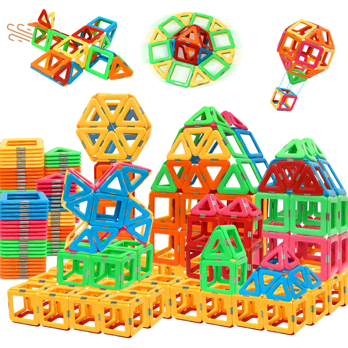 Magnetic Building Blocks STEM Toys Learning Educational Set For Children Gifts