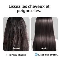 Brosse à cheveux démêlante magique, 1 pièce, paille de blé douce, peigne de Massage du cuir chevelu, antistatique, brosse de toilettage douce, brosse de coiffure pour Salon de coiffure 5