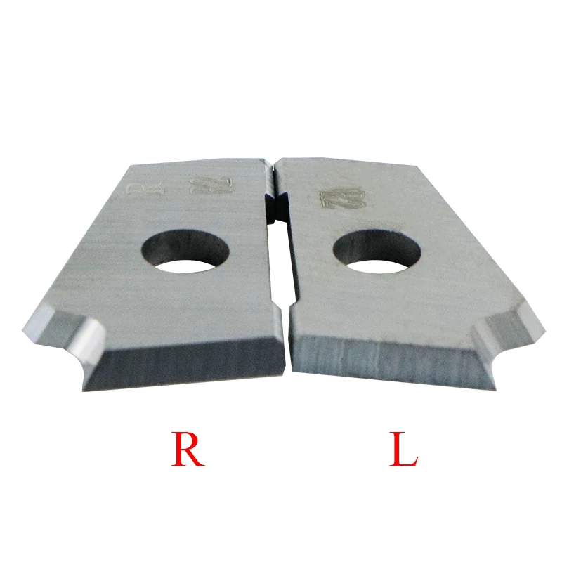 10pcs 긁어 내기 블레이드 목공 도구 나이프 긁는 도구 가장자리 Banding 기계 22.3*14*2mm R2