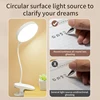 Led Table Lamp USB Rechargeable Night Light With Folding Clamp Study Stand Read Lamp Touch 3 Modes Dimming Eye Protection Light 3