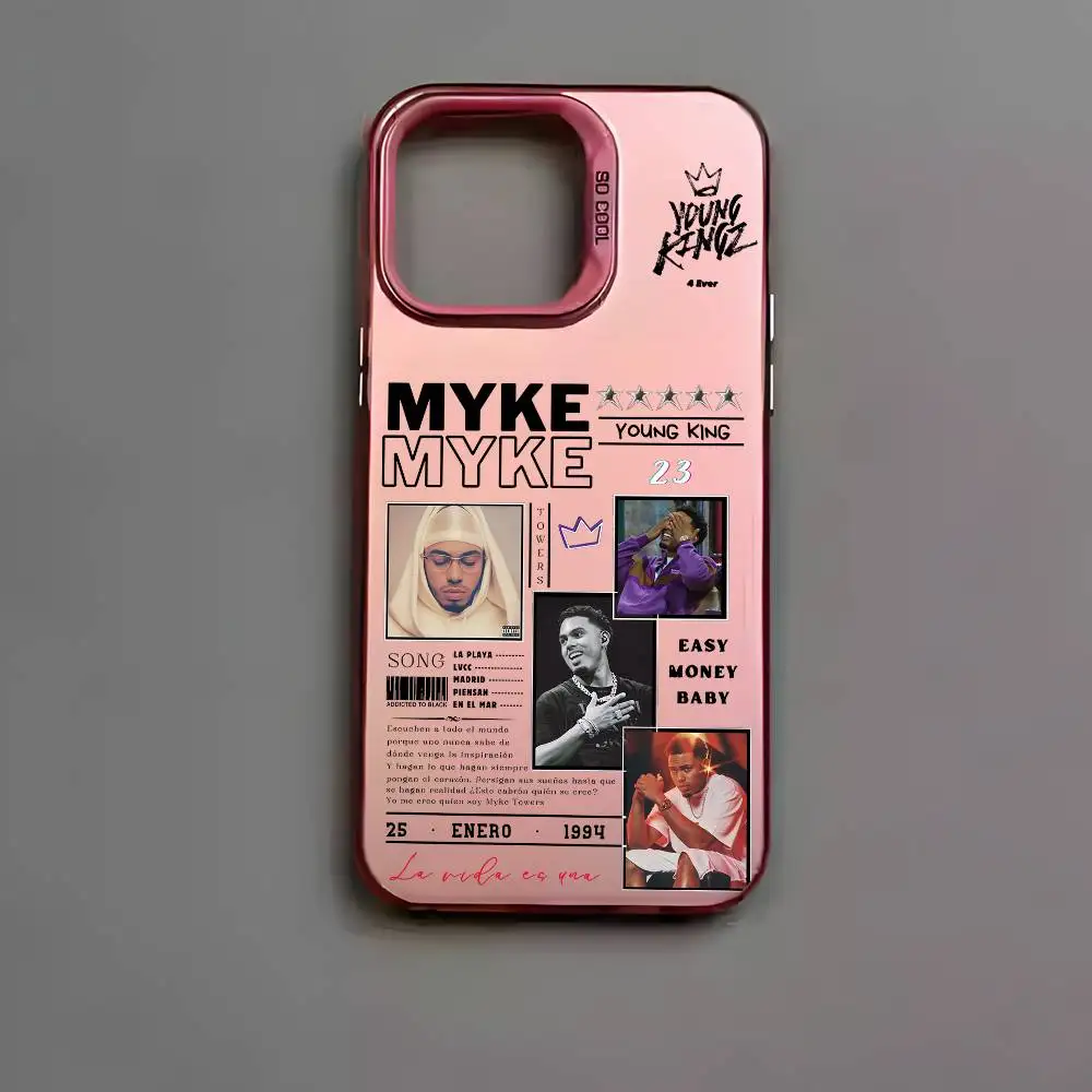 Multicolor Matte Metallic Aurora Singer Phone Case