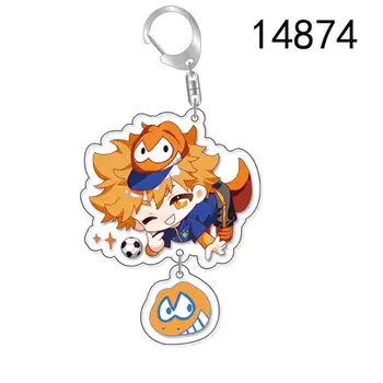 Portachiavi Cartoni animati Isagi Yoichi Bachira Meguru Teieri Anri Kira Ryosuke Barou Shoue Accessori Cosplay Ciondolo Cartoon Regalo