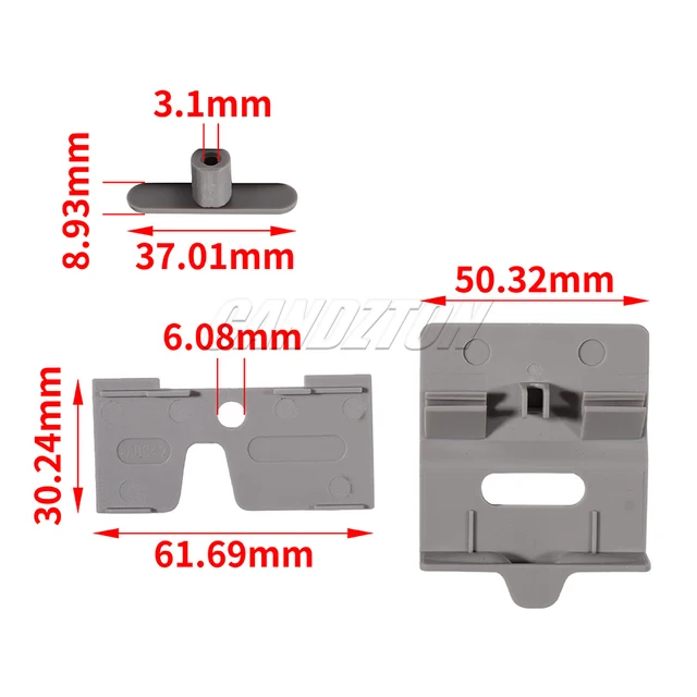 Verrou De Porte De Réfrigérateur Pour Camping-car - Pièce De Rechange RM7 Série - Référence 2412757805