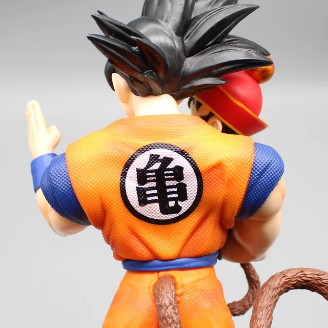 Dragon Ball Anime Figure Modèle Statue Jouet, Père Tenant Son Fils