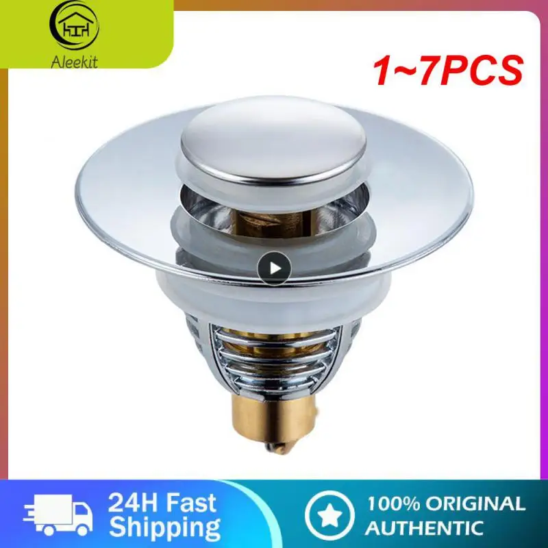 

1-7 шт., фильтр для раковины из нержавеющей стали