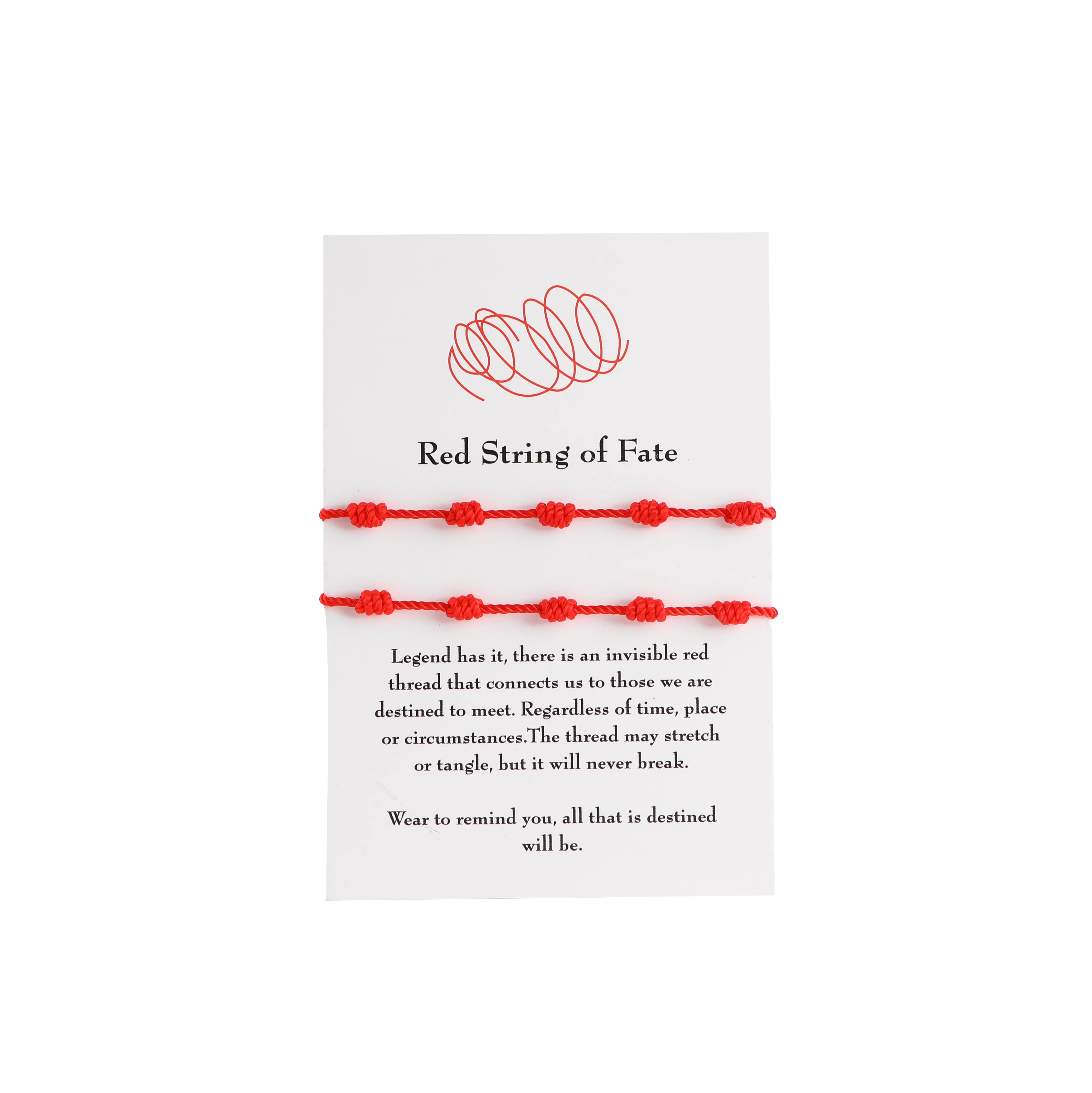2pcs/set Fashion Handmade 7 Knots Red String Bracelet for Protection lucky Amulet and Friendship Braid Rope Wristband Jewelry rope bracelet