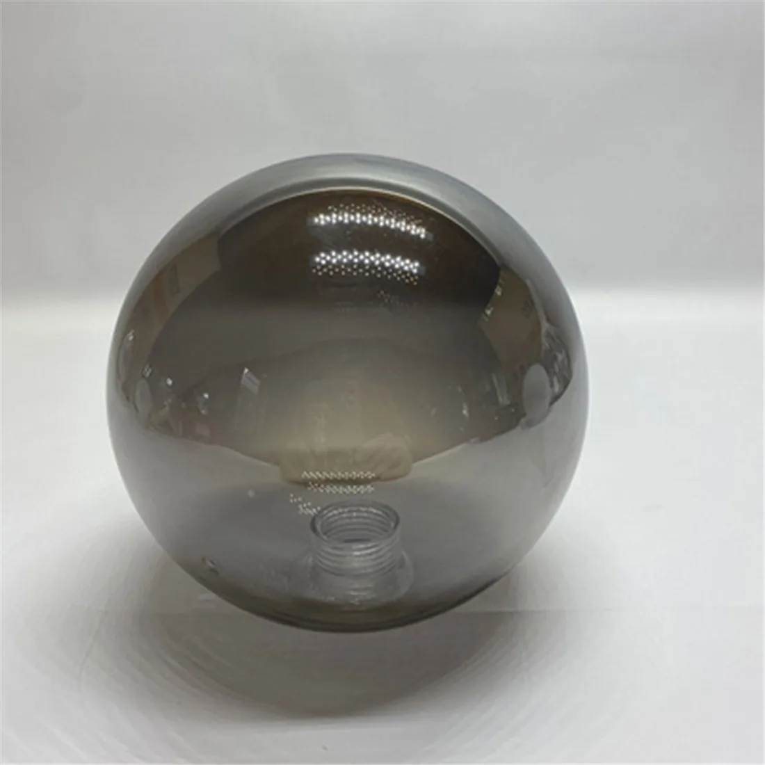 Стеклянный затеняющий козырек для лампы D10cm D12cm D15cm Smoke G9 со сменным отверстием 2 см коньяк Янтарный серый шарик G9 затеняющий чехол для деталей