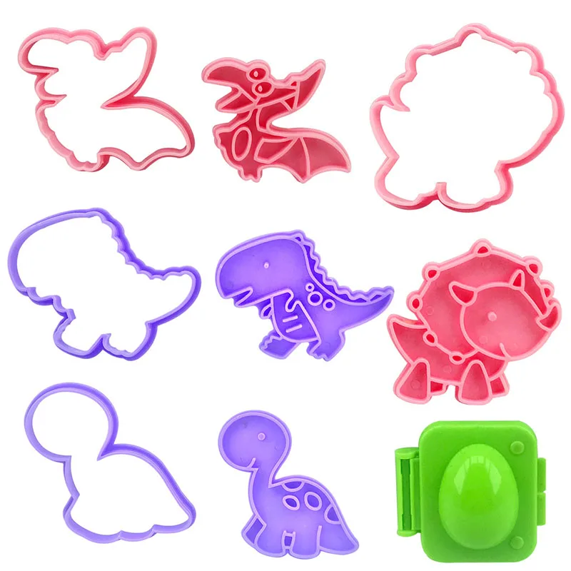 3D Animal Play Dough Tools Kids Toddler DIY Art Craft Toys Cartoon Lion Monkey Bear Plasticine Molds Clay Playdough Accessories 5