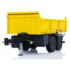 LESU RC Metal 2 Axles Full Trailer LED Lights for 1/14 Radio Control Hydraulic Dumper Trailers Trucks Vehicle Toy Model THZH1773 3