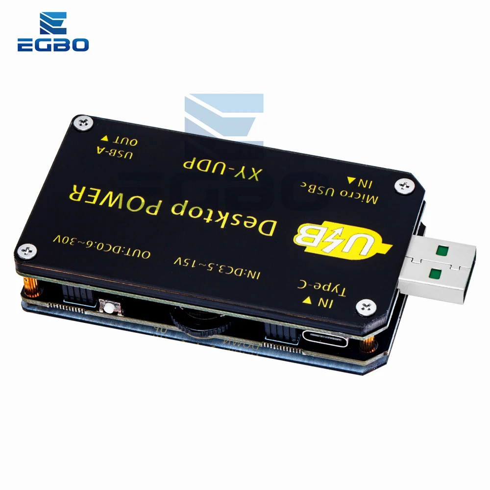 Universal Adjustable USB DC Converter Power Module - Digital Voltage Regulator 15W