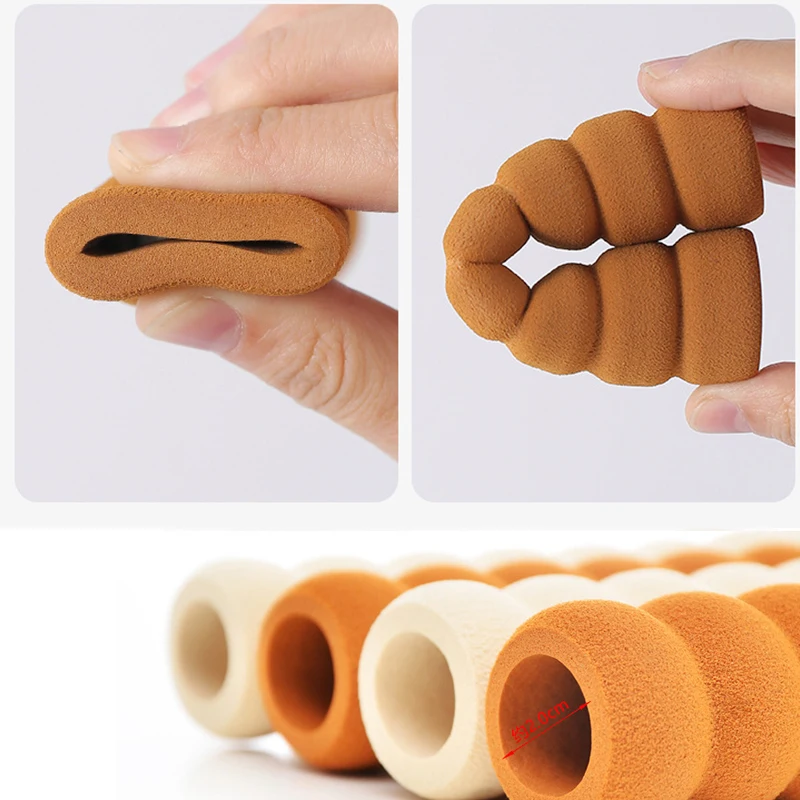 1/6PCs Soft EVA Rubber Door Knob Covers Foam Cover Furniture Protector for Baby Safety Static-free