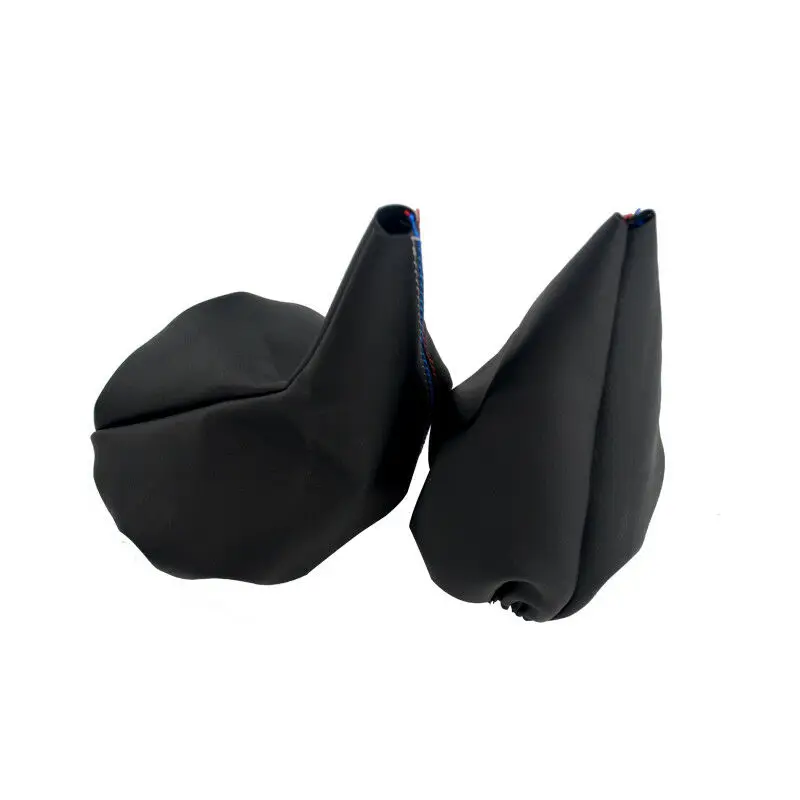 Faux Leather Gear and Handbrake Dust-Proof Cover
