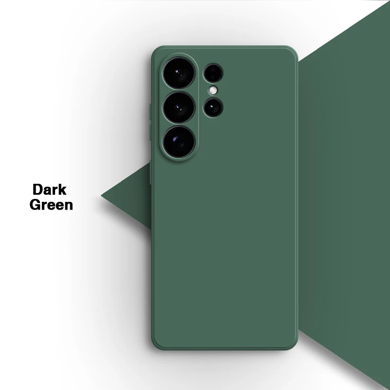 Luxury Liquid Silicone Soft Back Cover - High Quality Phone Case