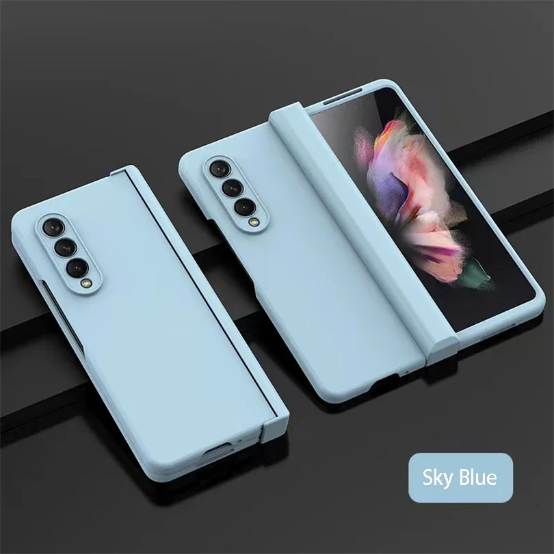 Ultra Thin Folding Shockproof Case - 360° Full Protection Candy Color Hard Cover