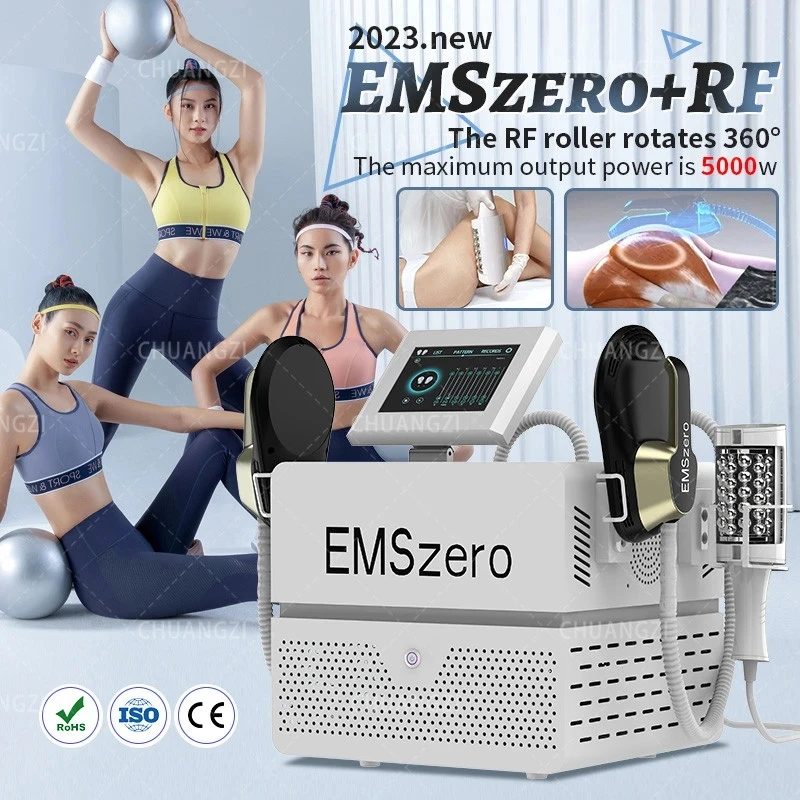 EMSzero 6000w Nava EMS Muscle Body Sculpting Hiemt EMSSlim Neo Machine 4 Handle Electromagnetic Pelvic Stimulation Pad optional