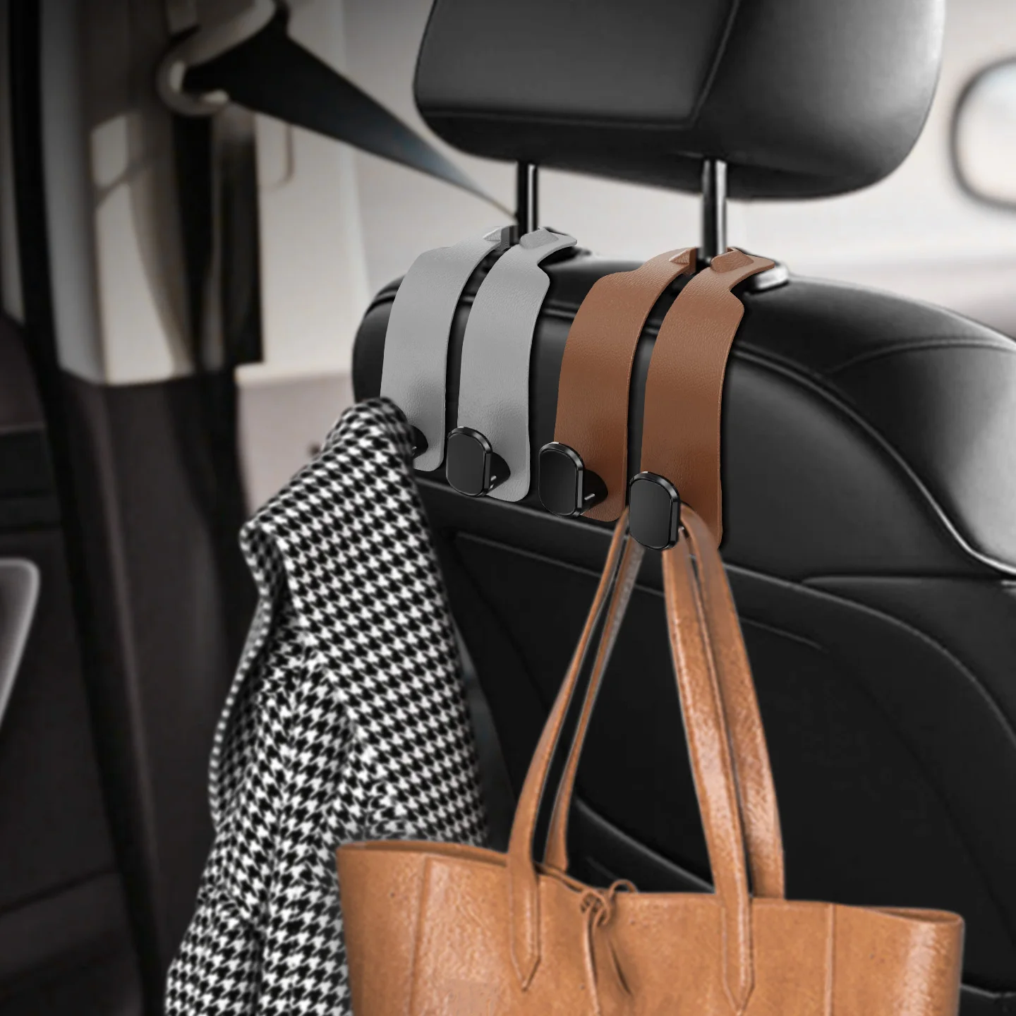 Car Hook Car Seat Back Rear Seat Back Small Multi-function Rear Creative Hook