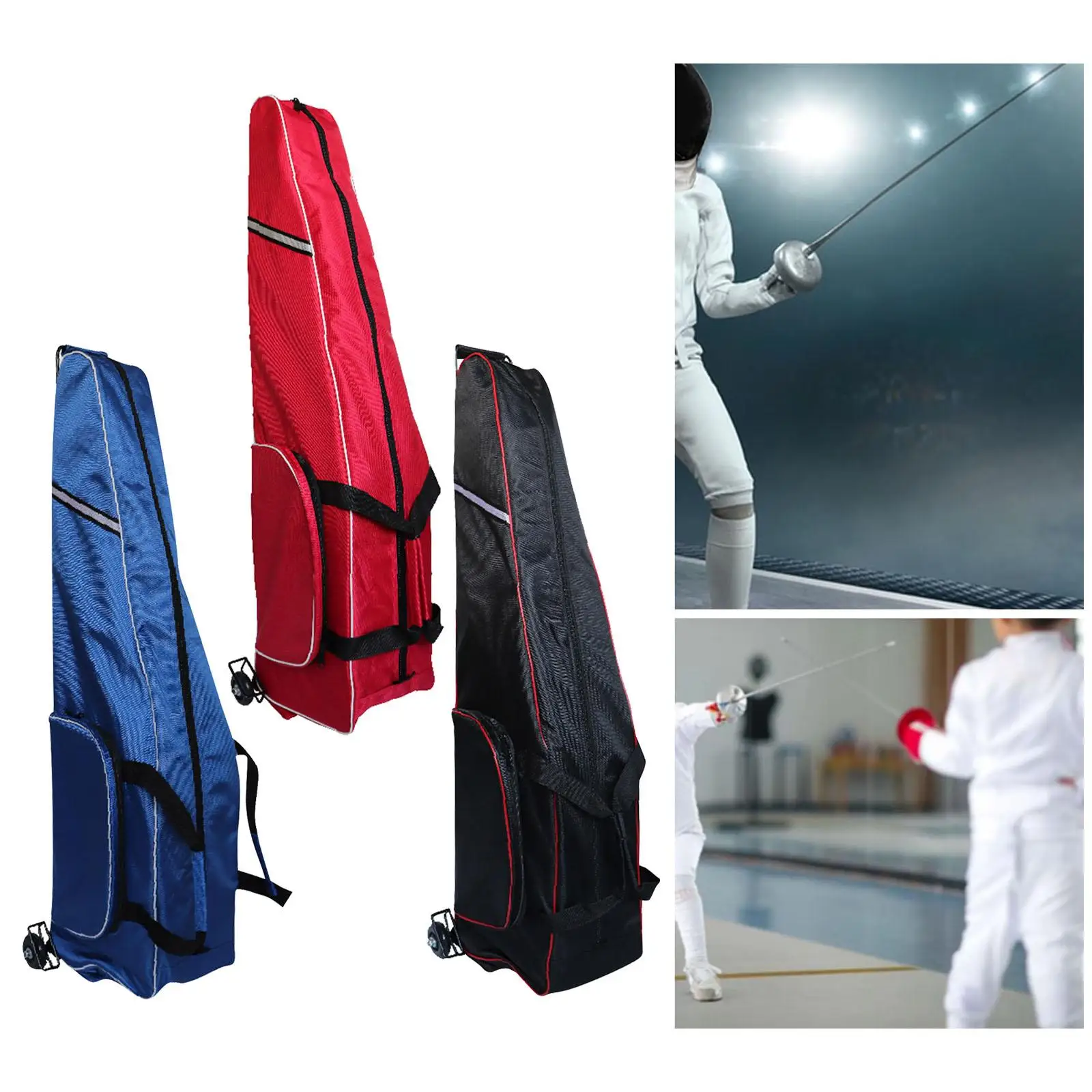 Fencing Backpack Trolley Case Fencing Wheel Bag Universal Lightweight Bag