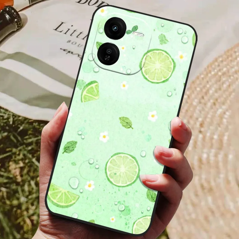 Luxury Painted Phone Silicone Back Cover Protective Case